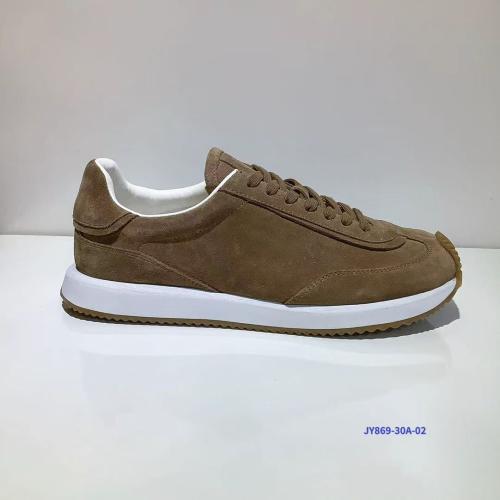 2026 New Retro Trainer Shoes Suede & Perforated Calf Leather Two Styles Cow Mesh Lining Cow Pig Insole Foam Raw Rubber Combined Sole