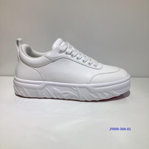 2026 New Platform Height Increasing Casual Shoes Calf Leather & Deer Leather Two Upper Styles Mesh Or Full Cow Lining Cow Insole Foam Rubber Combined Sole Unisex Sneakers